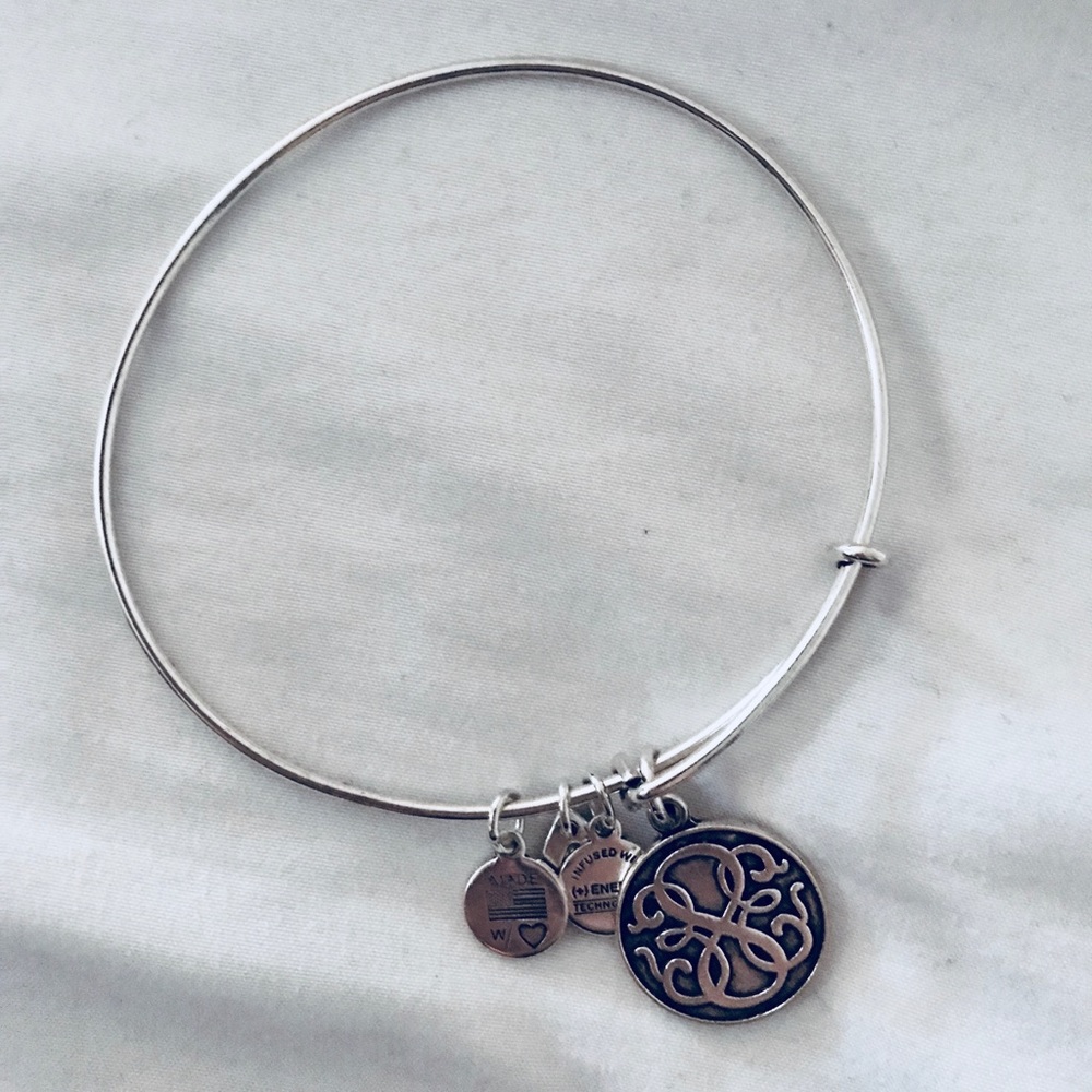 Alex and Ani Silver Path of Life Bangle